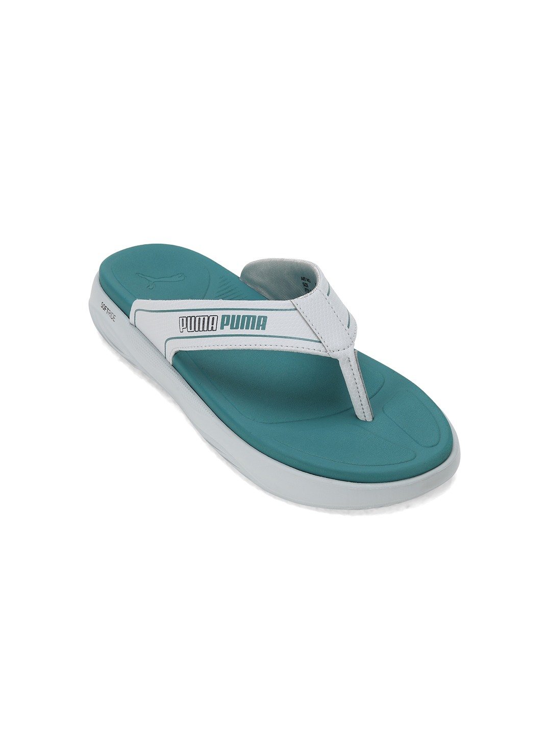 Men Softride Seave V1 Grey-Green Flip Flops