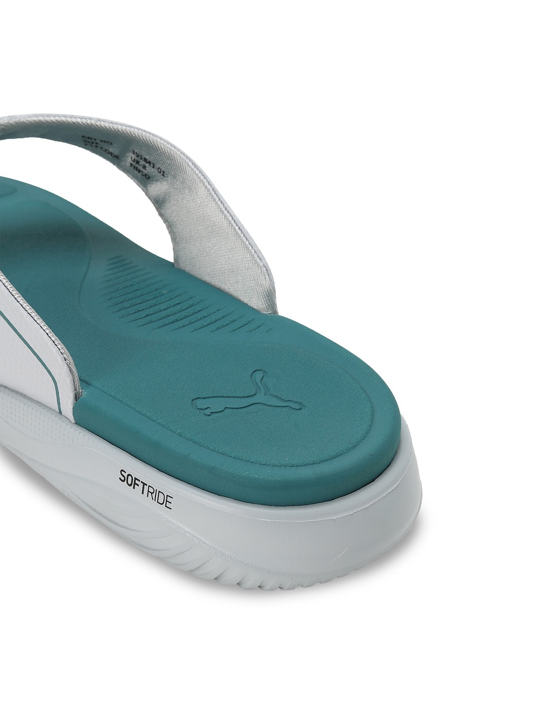 Men Softride Seave V1 Grey-Green Flip Flops