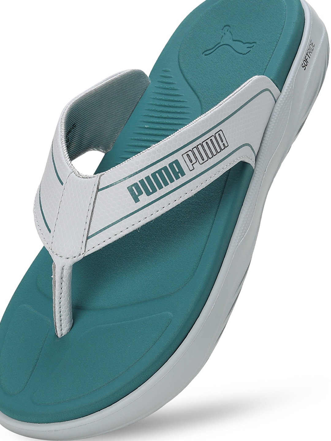 Men Softride Seave V1 Grey-Green Flip Flops