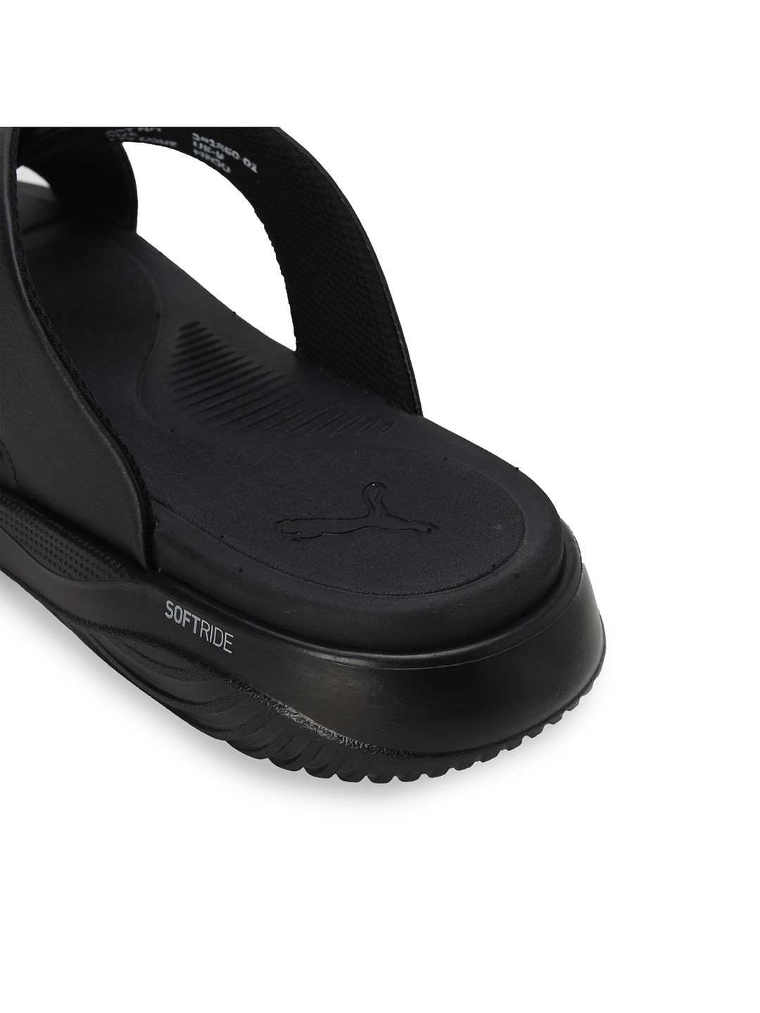 Men Softride Seave Slip Black-Gold Slidders