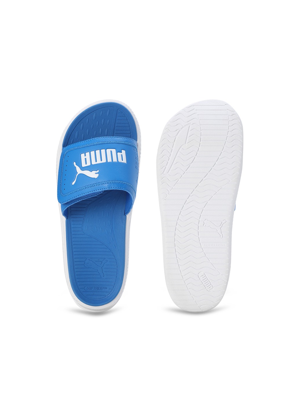 Men Softridepro Slide 24 V Blue-White Slidders
