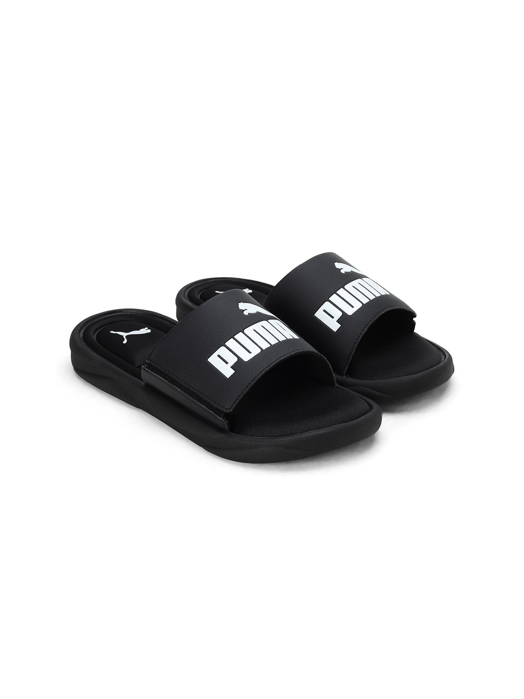 Men Royalcat Memory Foam Black Slidders