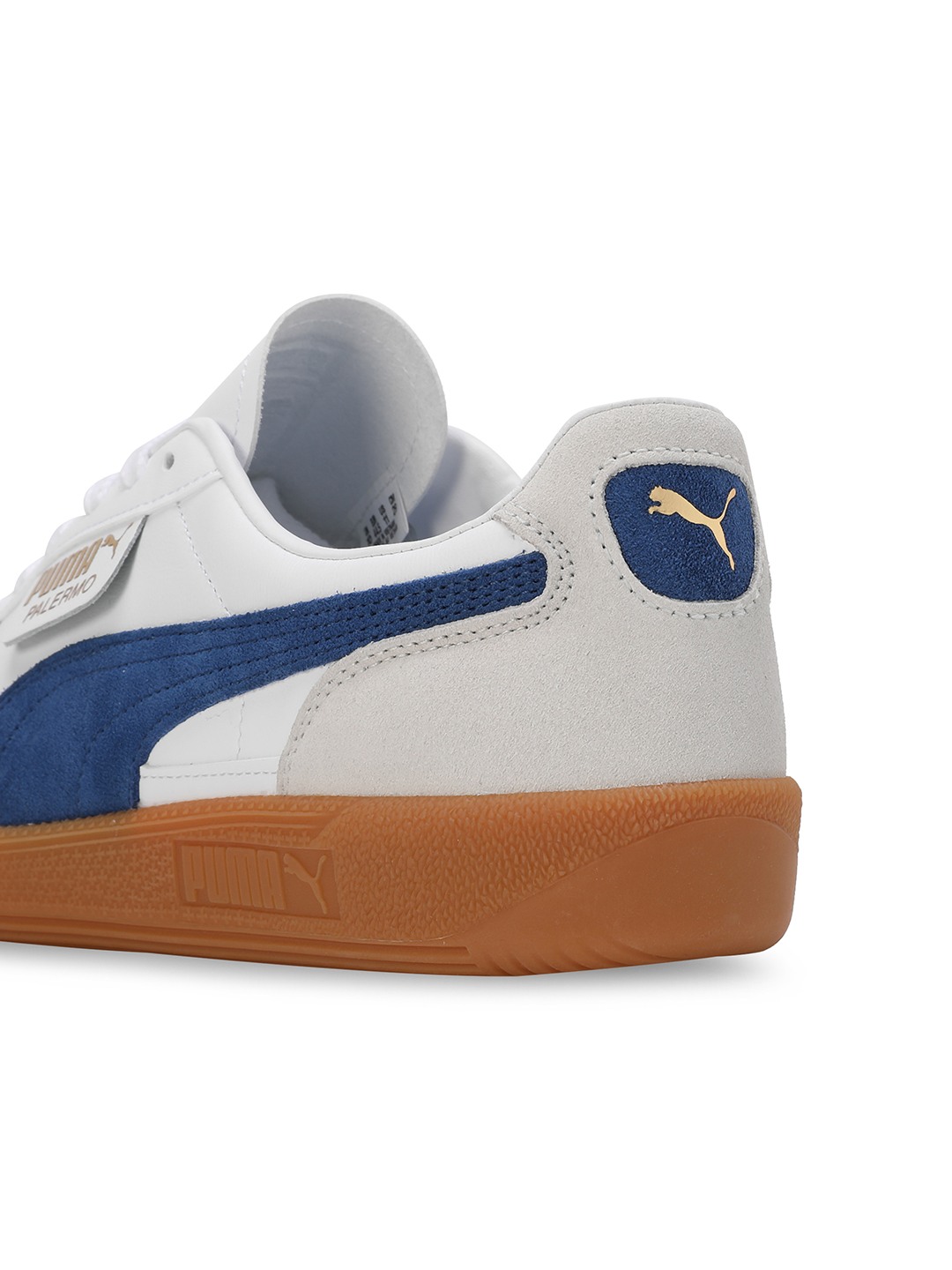 Men Palermo Lth White-Grey Sports Shoes