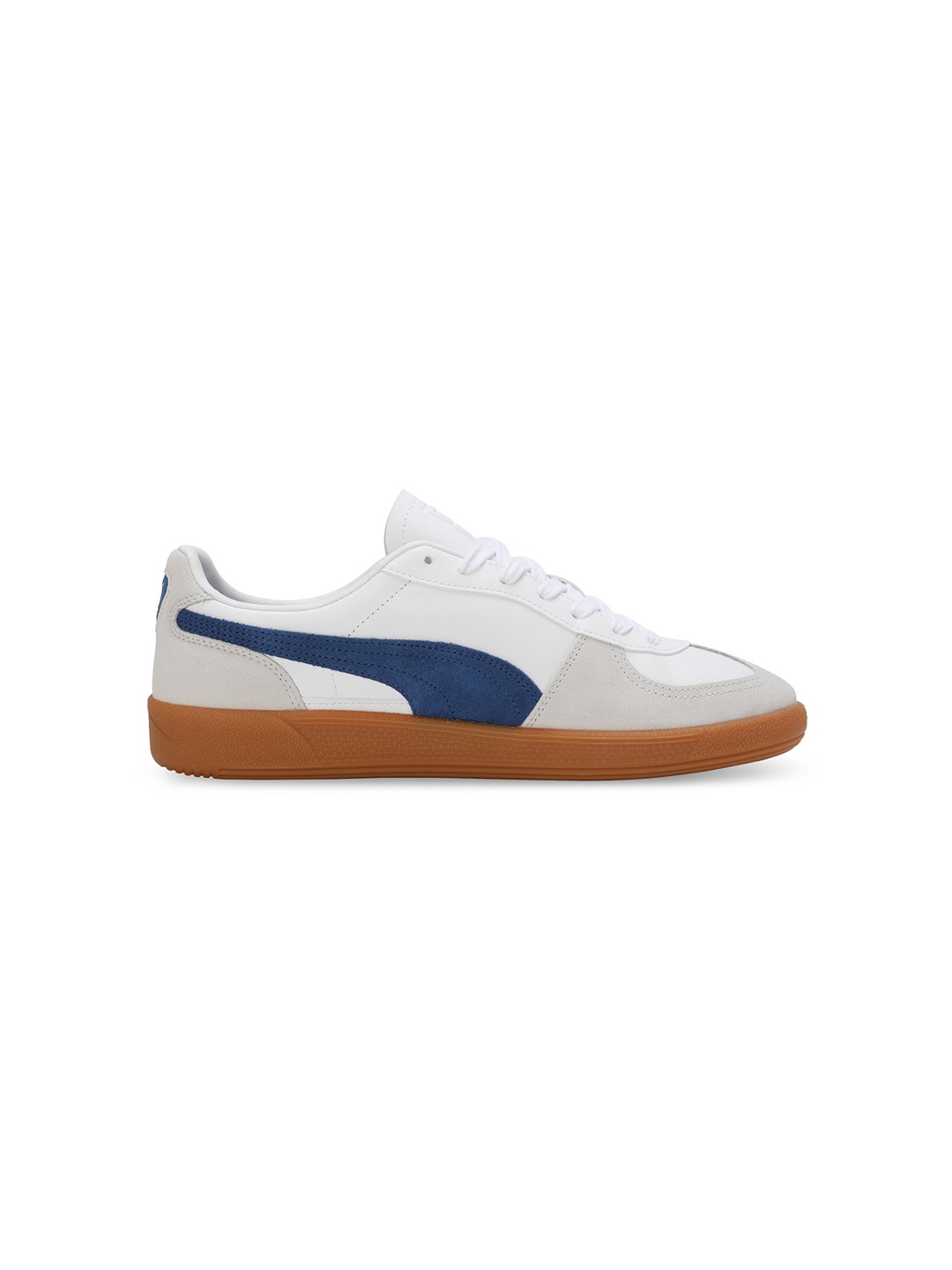 Men Palermo Lth White-Grey Sports Shoes