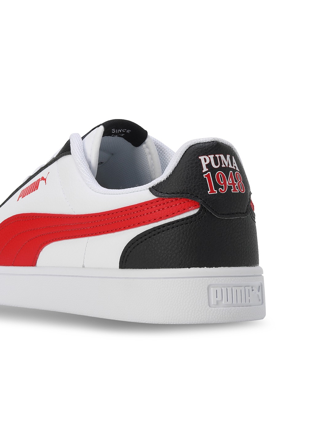 Men Momento White-Red Sports Shoes
