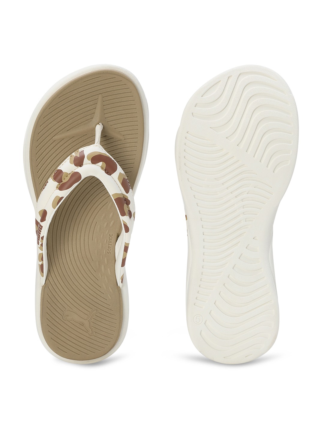 Women Royalcat Softride Cara  Thong Tan Flip Flops
