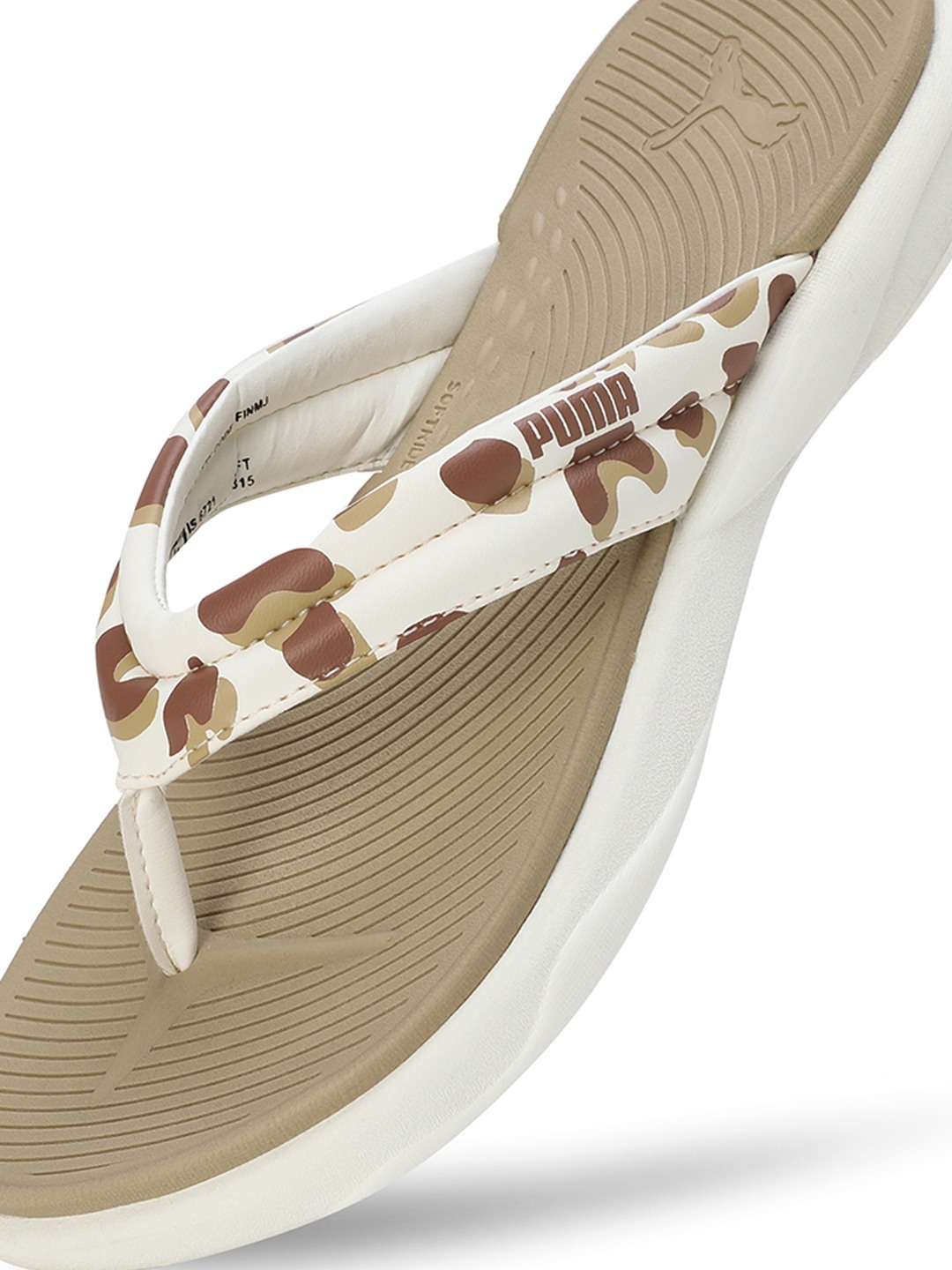 Women Royalcat Softride Cara  Thong Tan Flip Flops