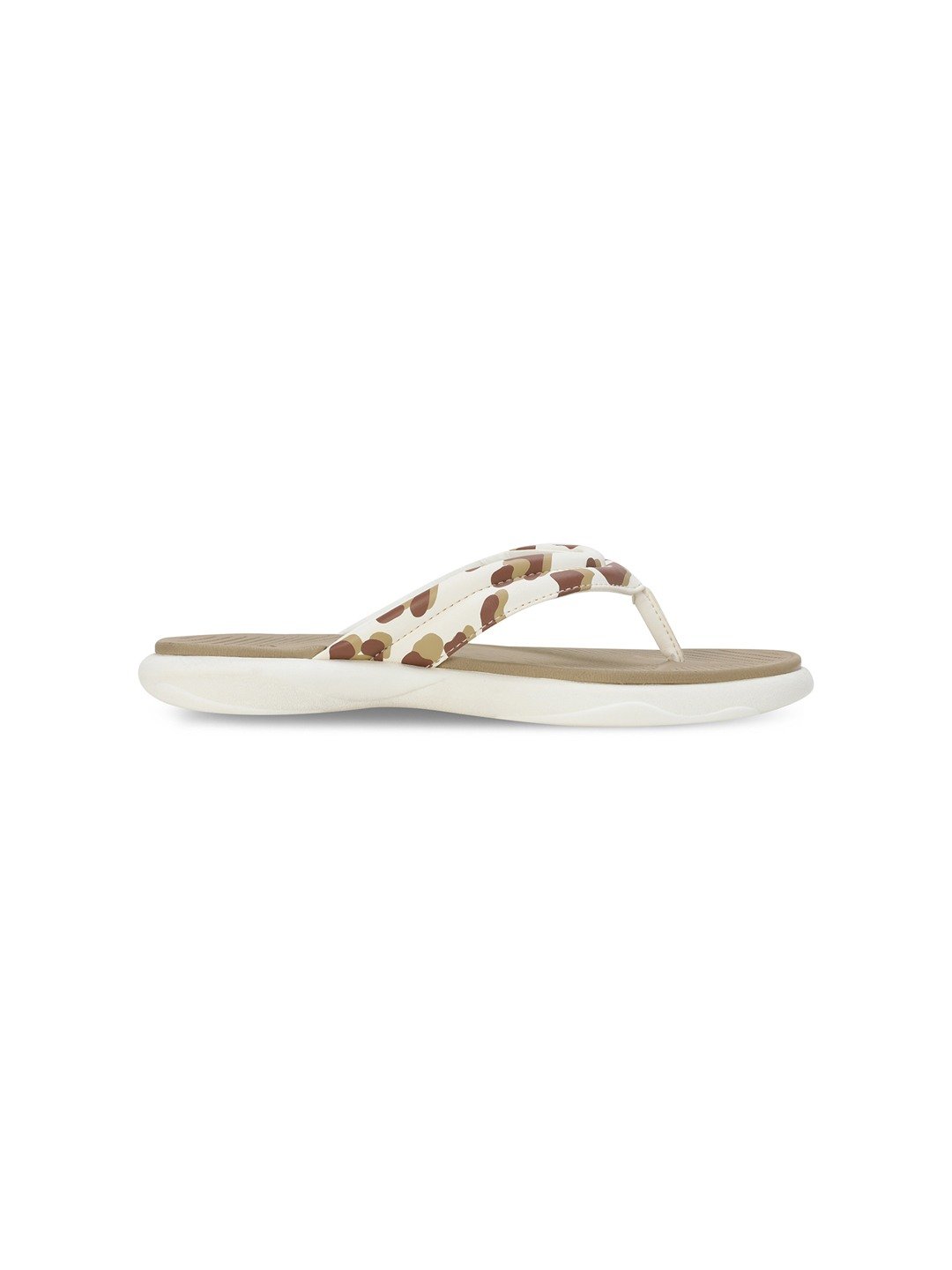 Women Royalcat Softride Cara  Thong Tan Flip Flops