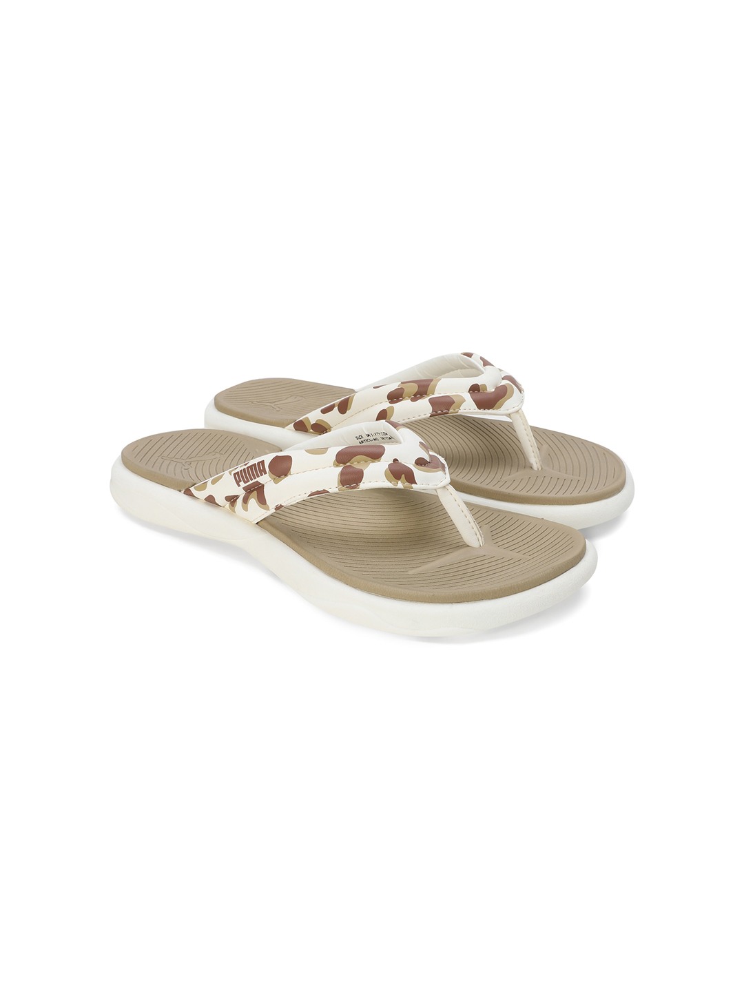 Women Royalcat Softride Cara  Thong Tan Flip Flops