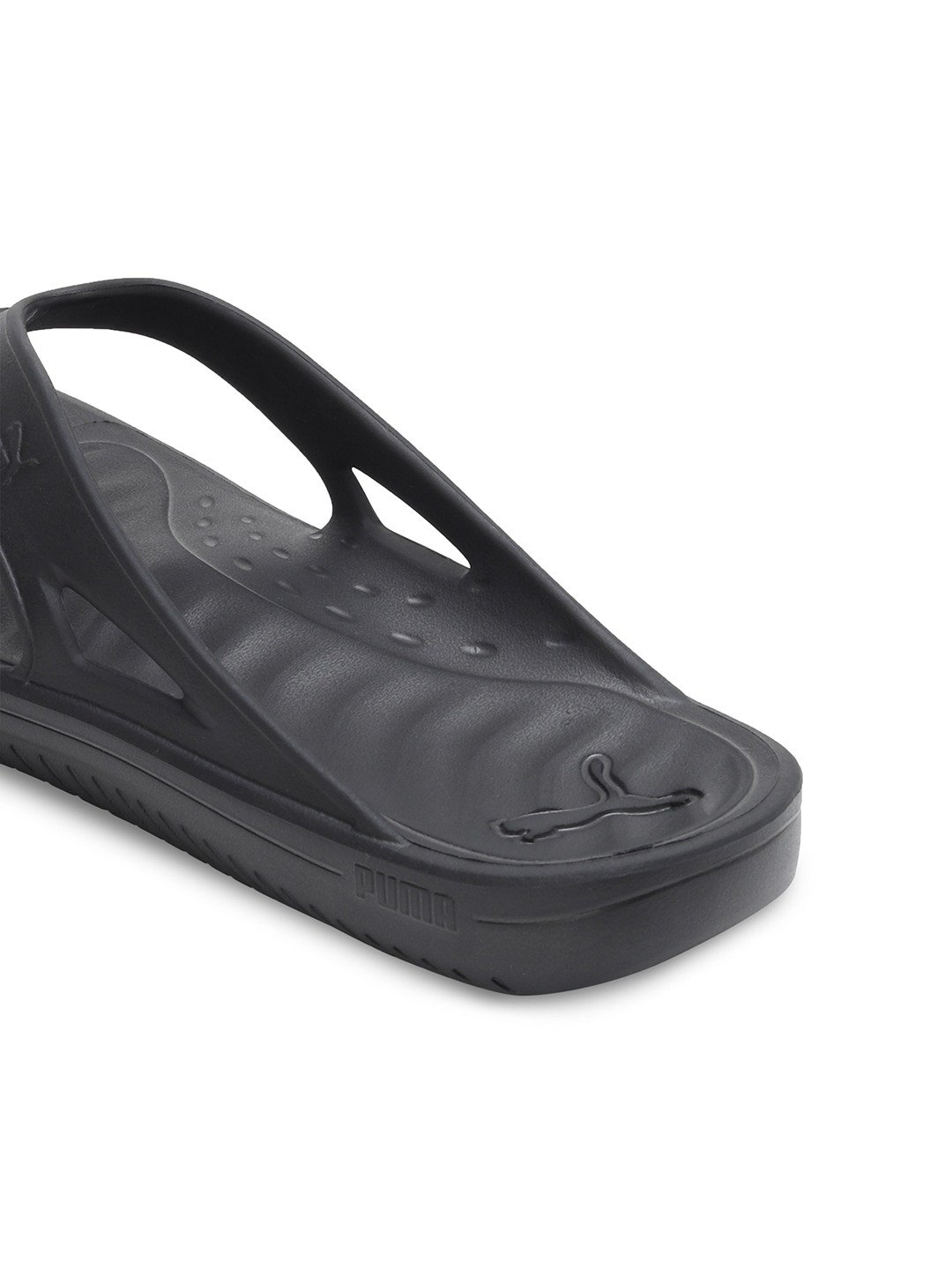 Men Flymo Injex Black Flip Flops