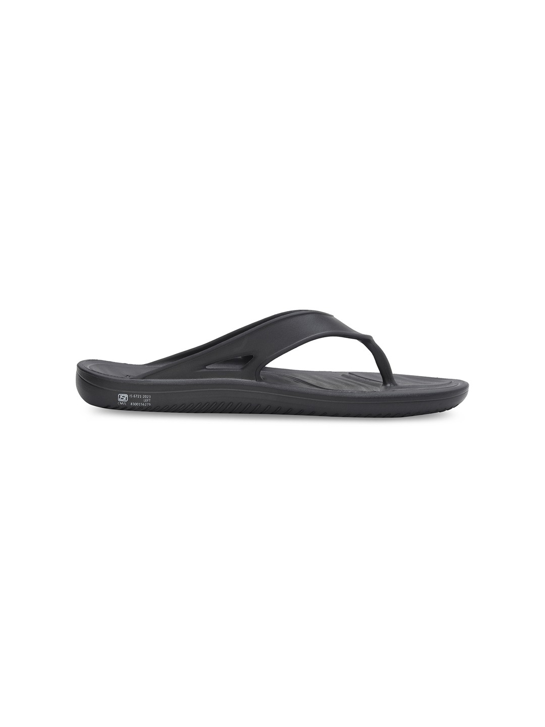 Men Flymo Injex Black Flip Flops