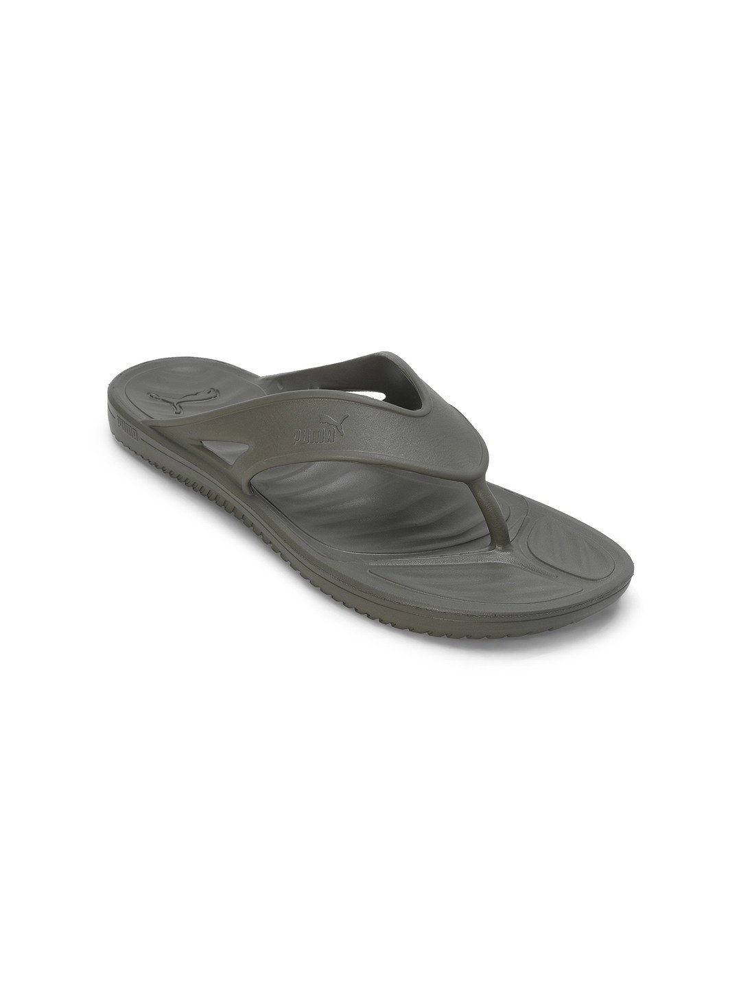 Men Flymo Injex Olive Flip Flops