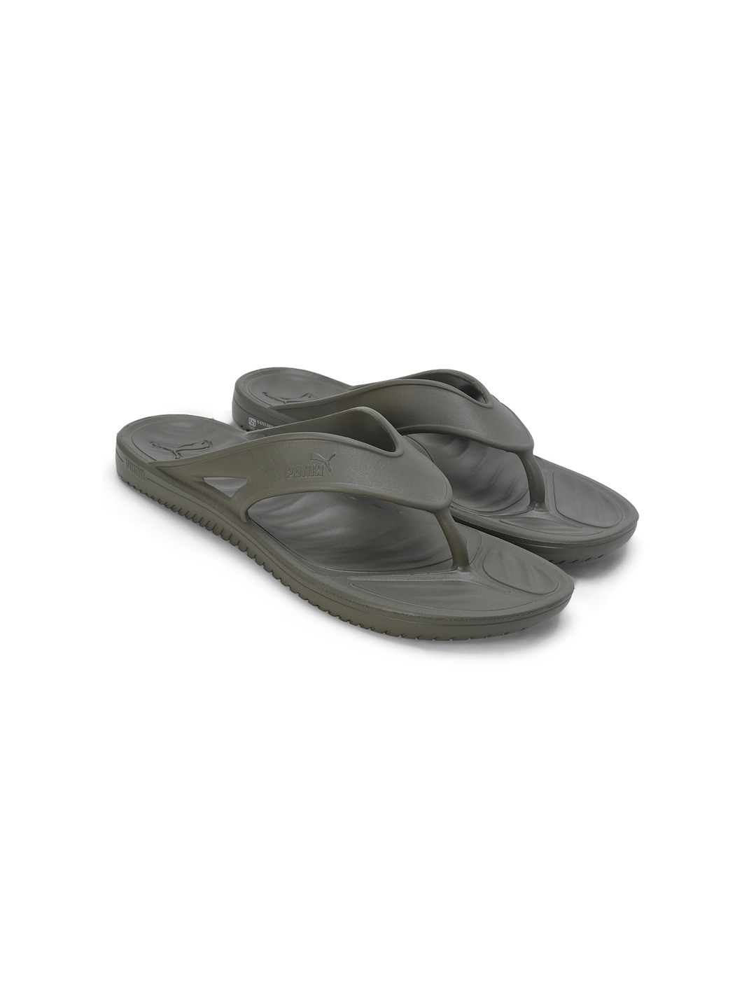 Men Flymo Injex Olive Flip Flops