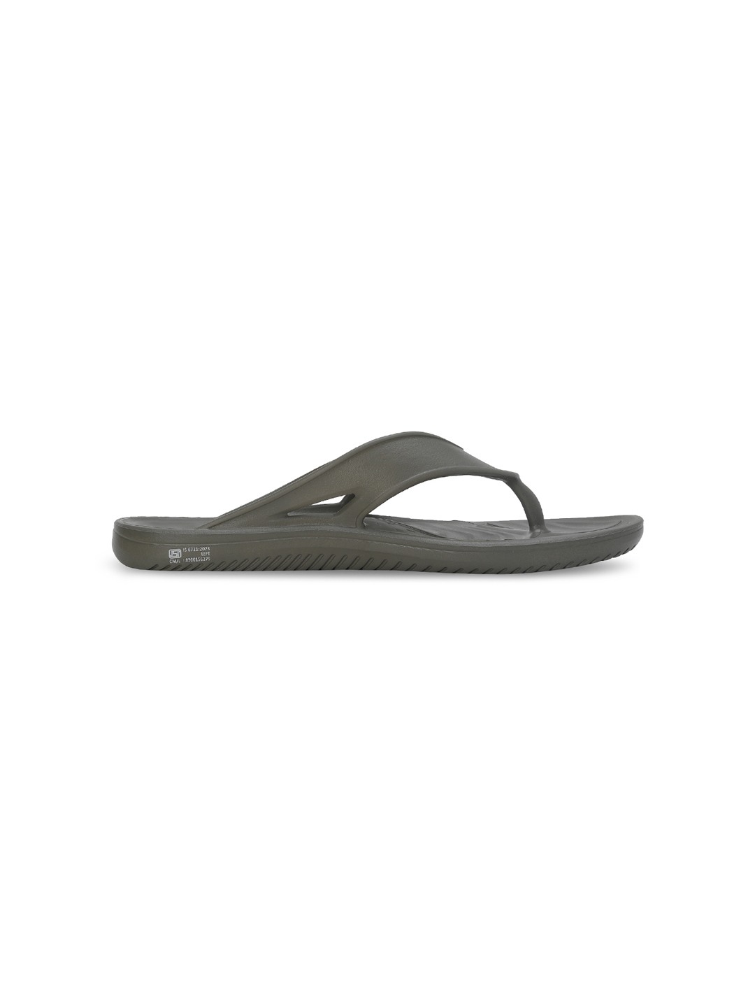Men Flymo Injex Olive Flip Flops
