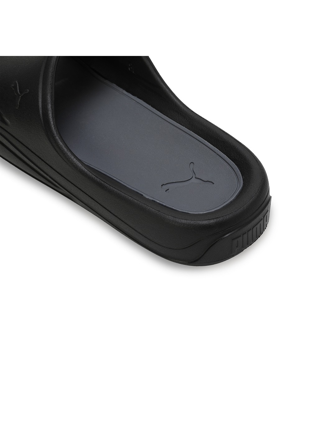 Men Lithen Injex Black Slidders