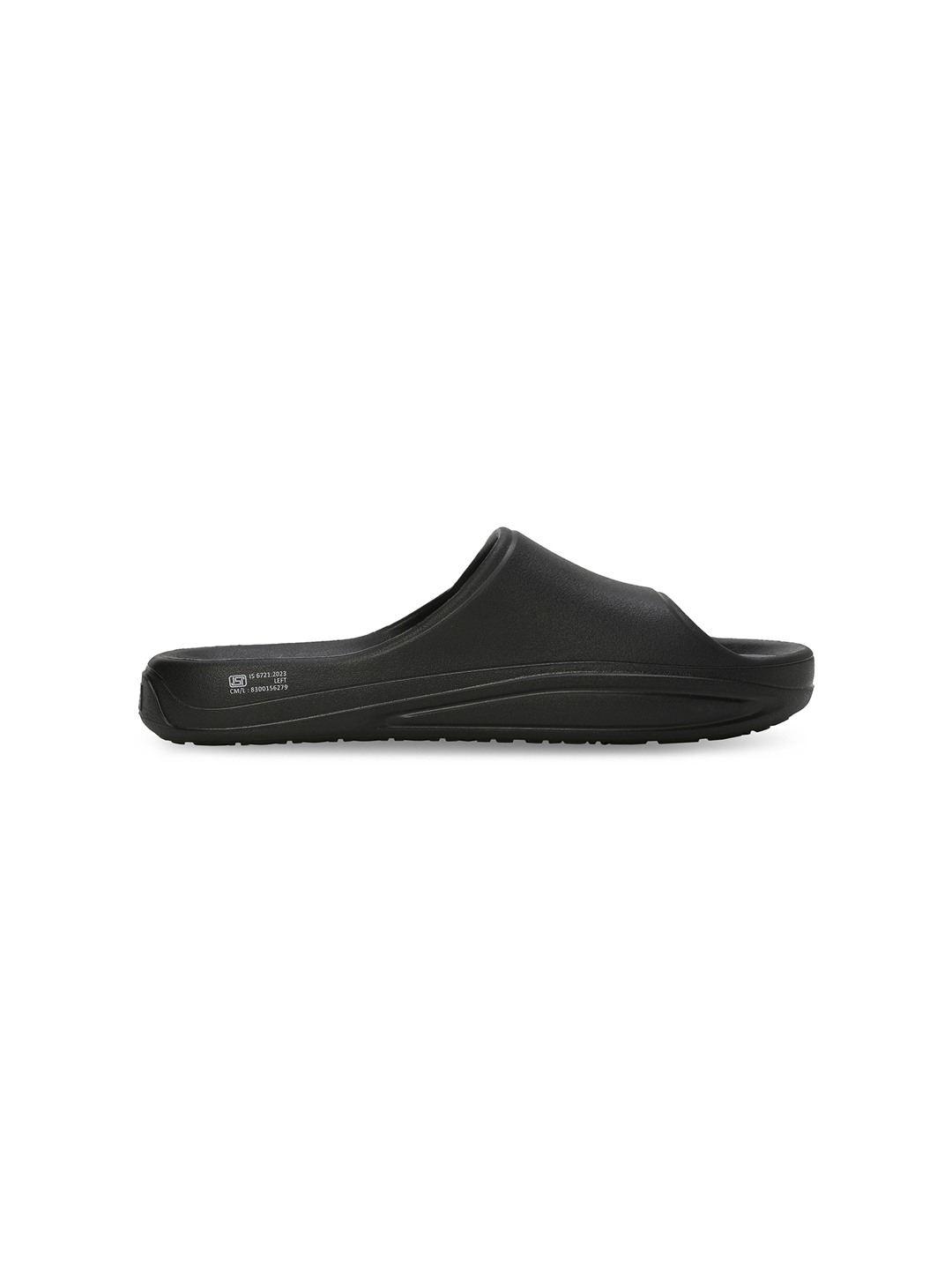 Men Lithen Injex Black Slidders