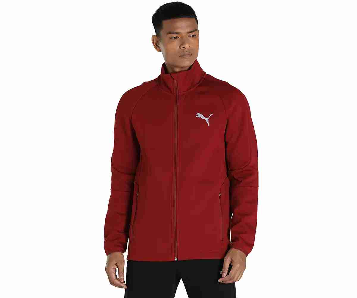 Puma men's evostripe track jacket sale