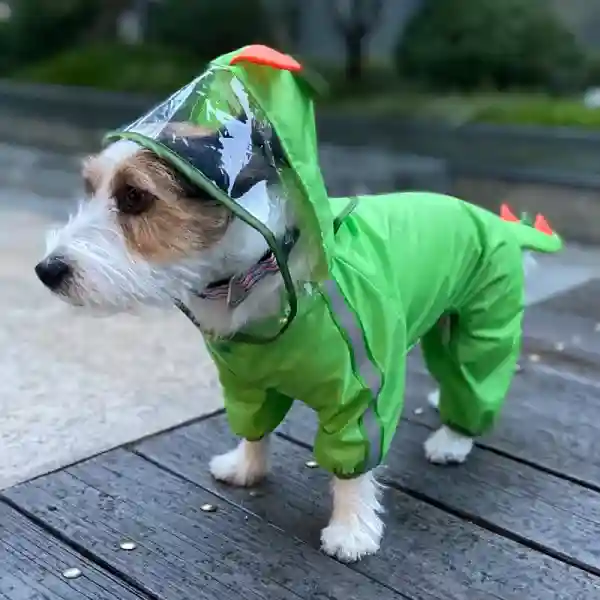 Barkbutler x FOFOS Pet Raincoat - Dinosaur