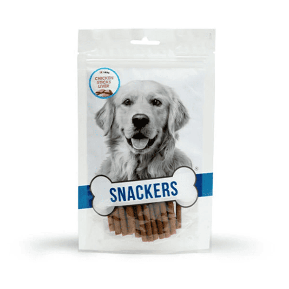 Snackers Chicken Sticks Liver Dry Dog Treats – 100 g