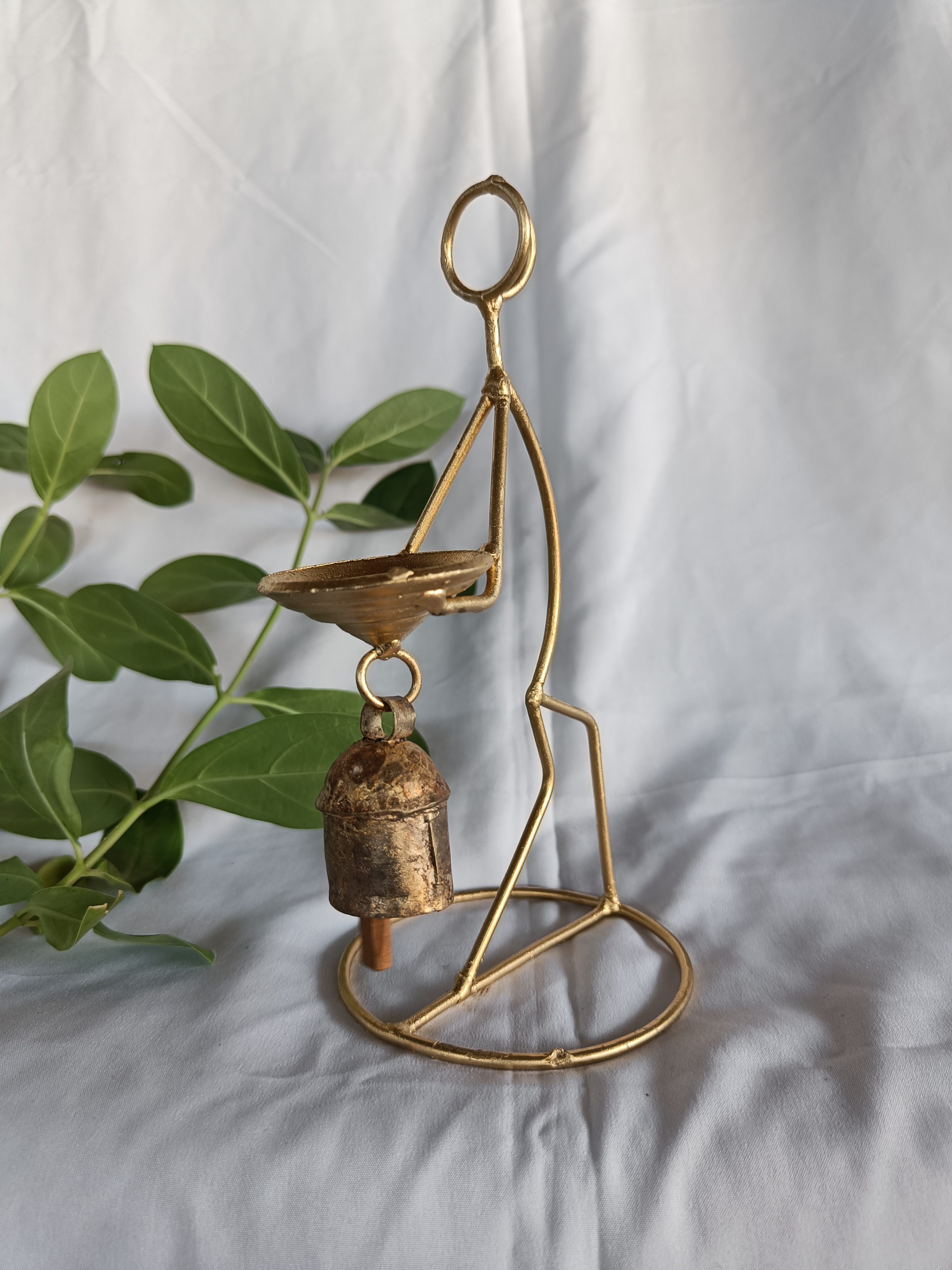 1 bell candle stand