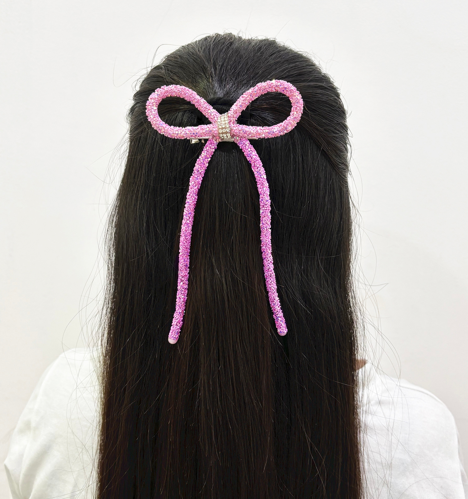 Glam Bow- Pink