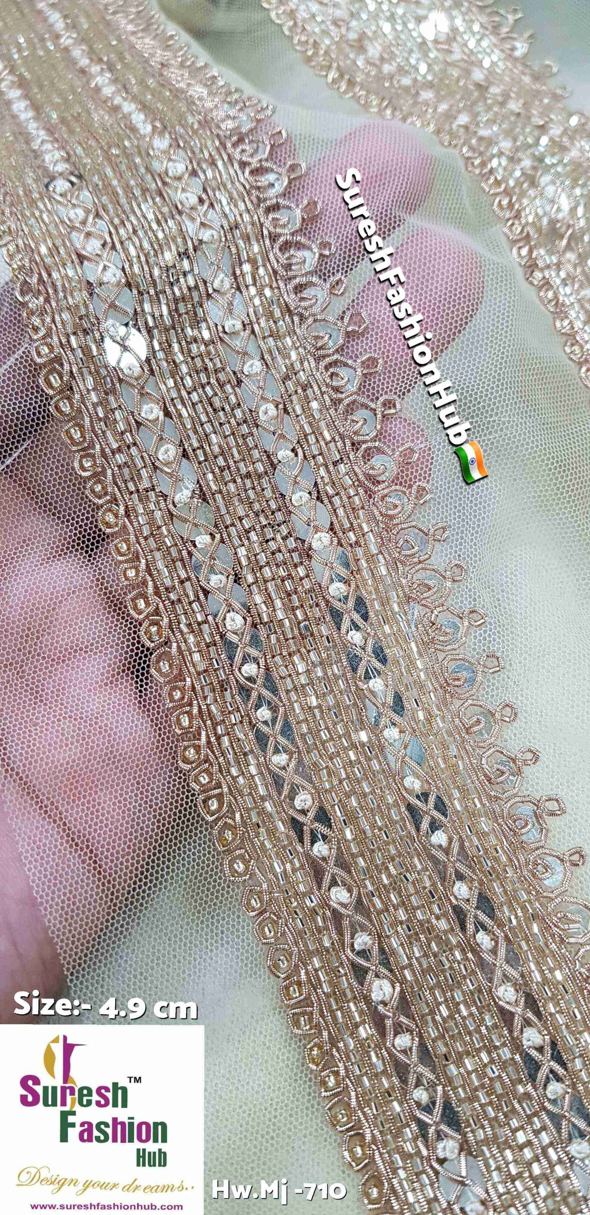 Lux Floral Knot Lace