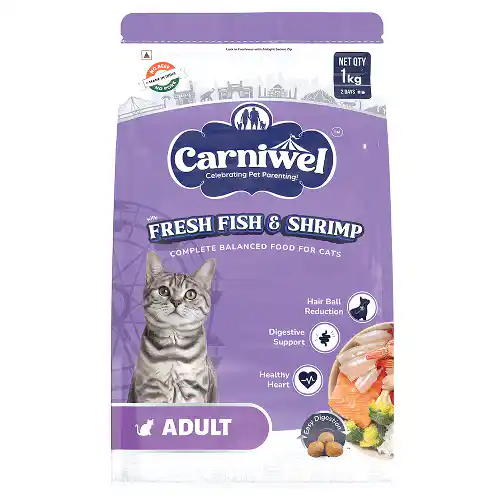 Carniwel Fresh Fish & Shrimp Adult 1KG – (Best Before Dec’26)
