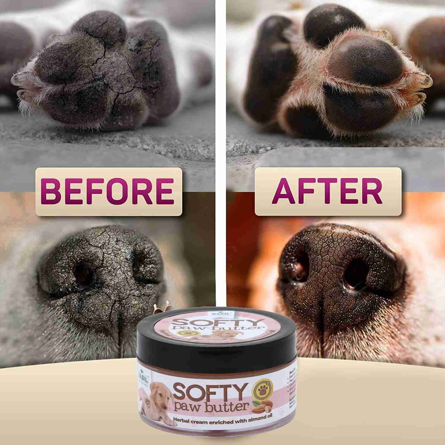 Basil Softy Paw Butter