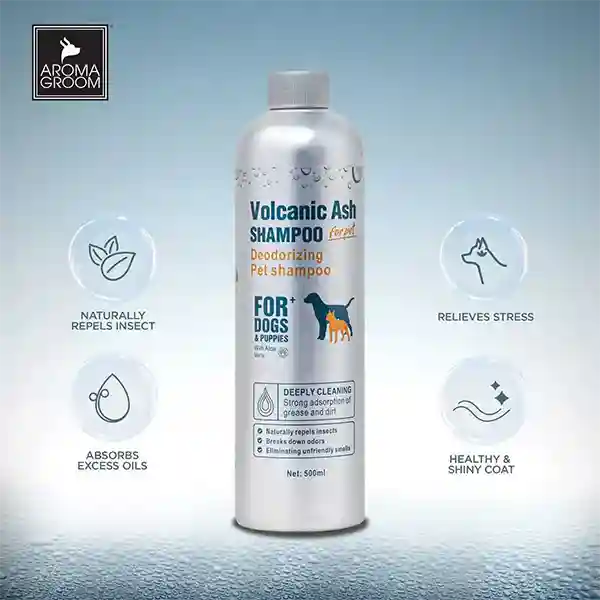 Aroma Groom Volcanic Ash Extra Gentle Shampoo - 500 ml