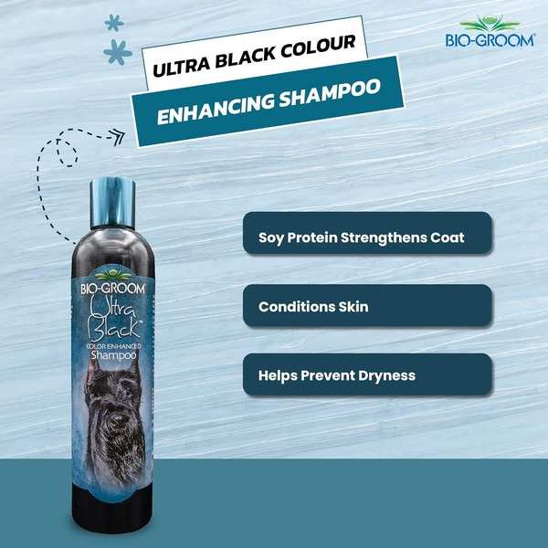 Bio-Groom Ultra Black Color Enhancer Shampoo
