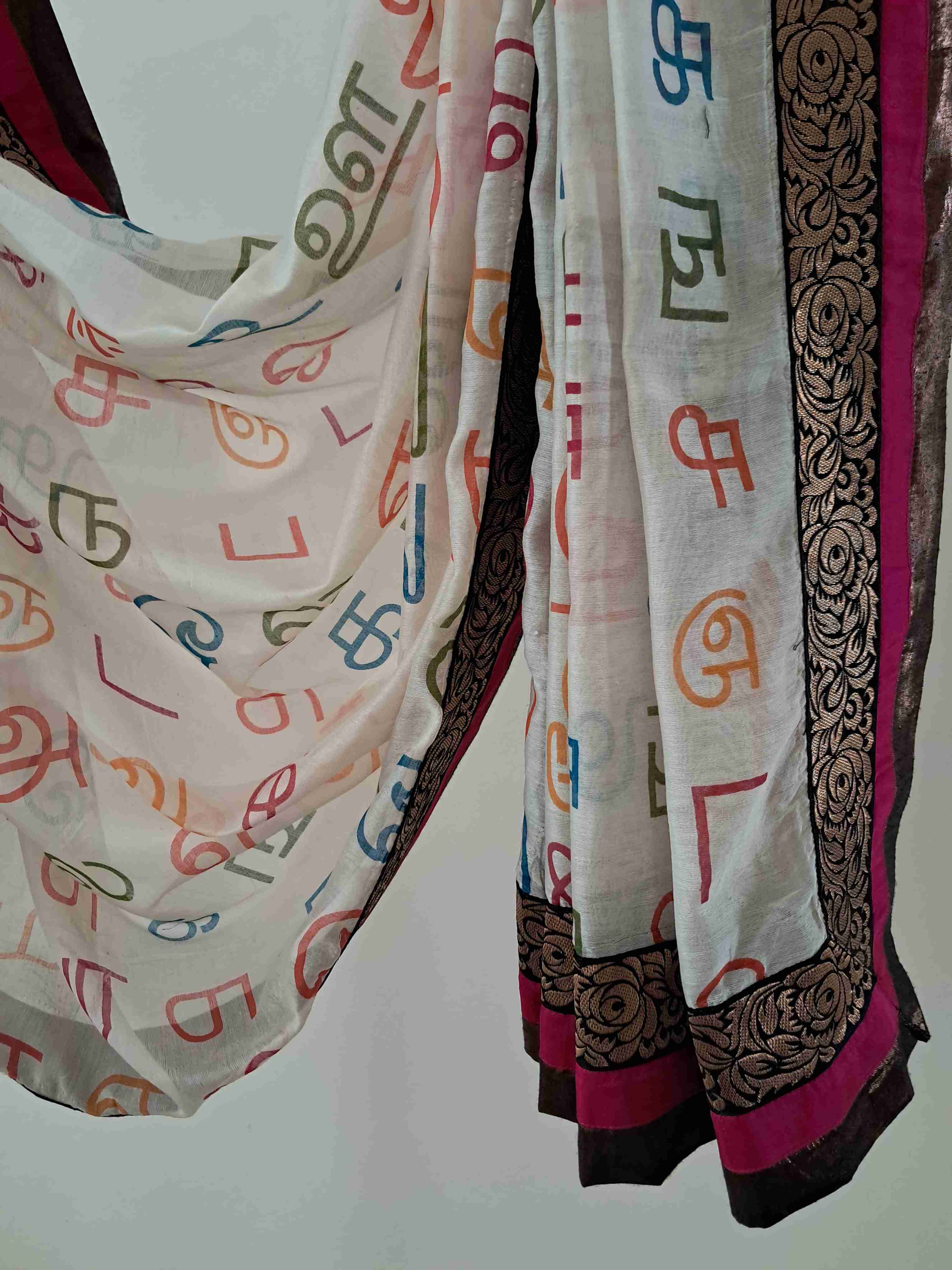Cotton Chanderi Saree