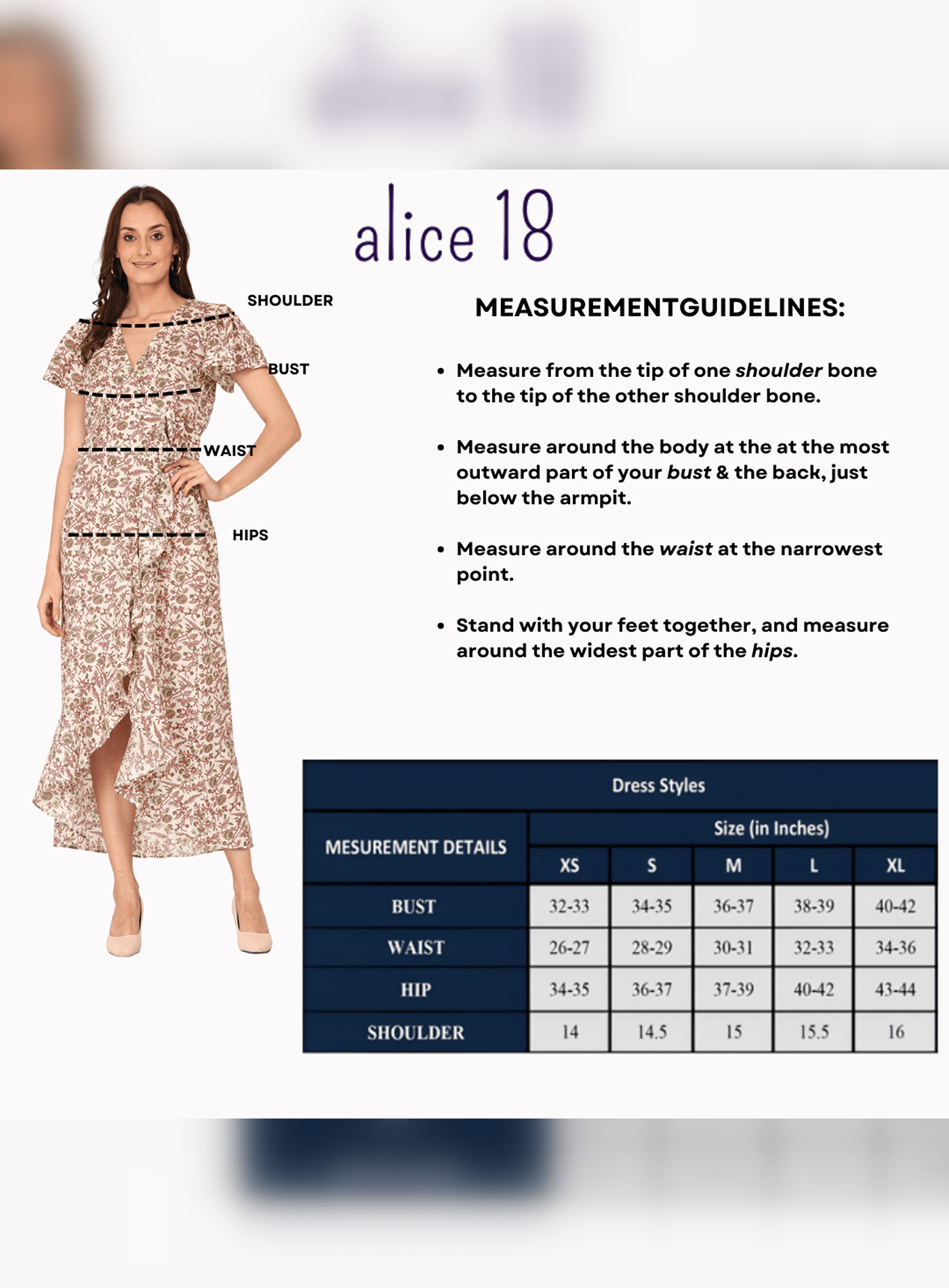 Alice18 Women's Ruffled Midi Dress – Effortless Charm & Grace