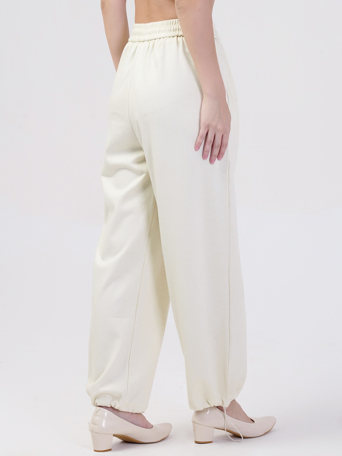 ALBION SMART LADIES CREAM HAREM PANT