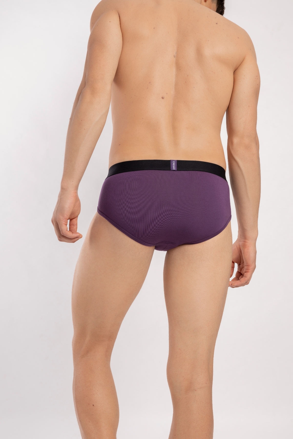 CRESMO | CRESMO Men's Luxury Anti-Microbial Micro Modal Underwear Breathable Ultra Soft Comfort Lightweight Brief 2