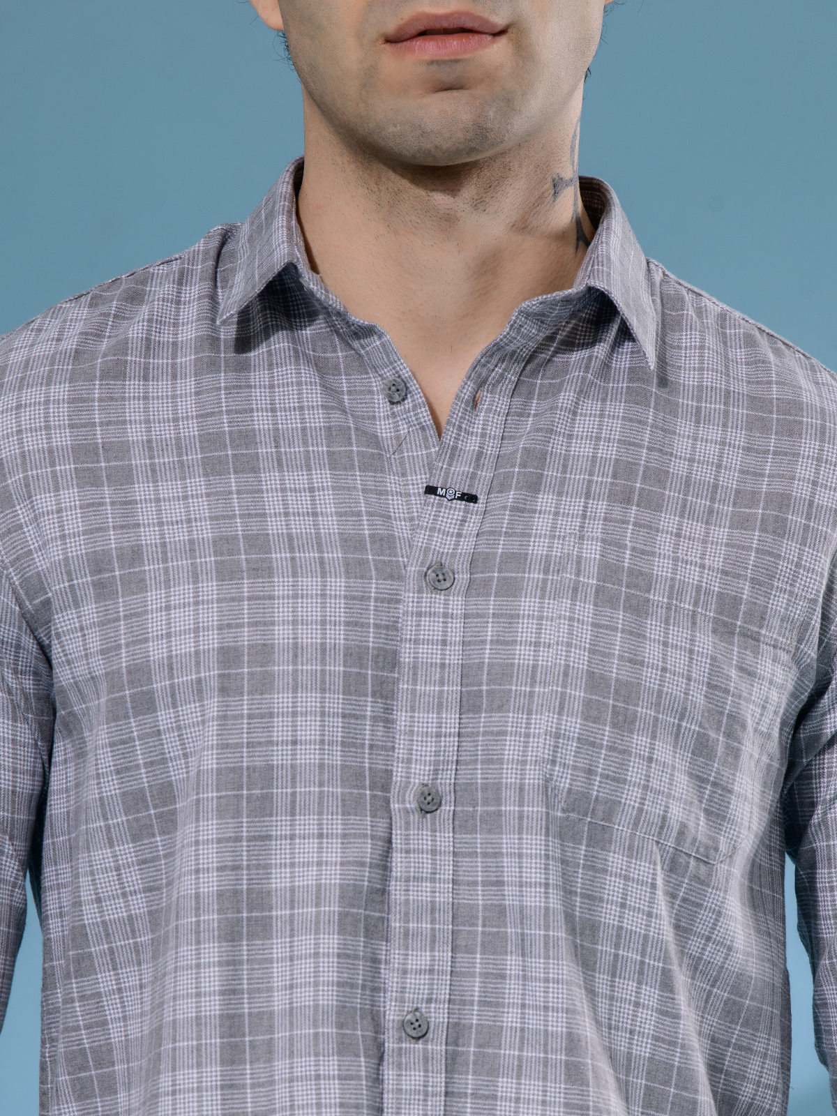 ALBION MENS MOF GREY SHIRT