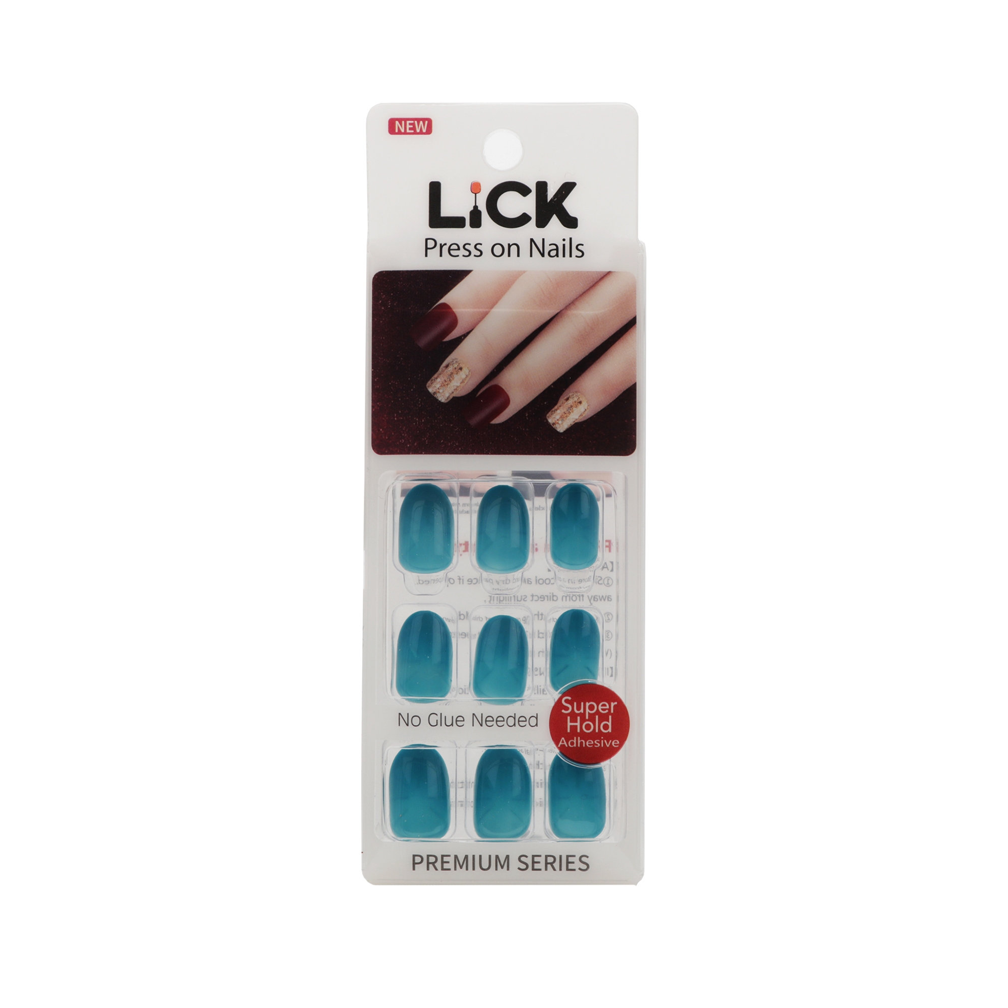 Archies | Archies Lick Press on Artificial Nails No Glue Needed Premium Quality LC-03 Combo Pack of 2 1