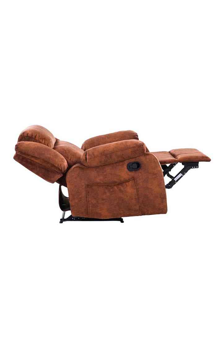 neudot  Ease Rocker Single Seater Fabric Recliner - Marble Brown