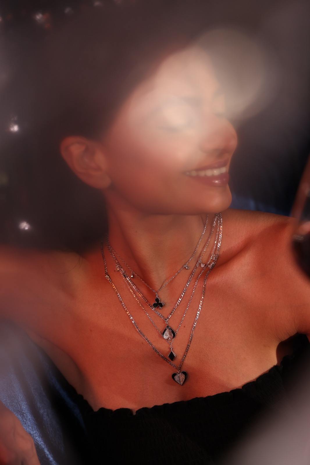 Smoked Royal Deck Layered Necklace
