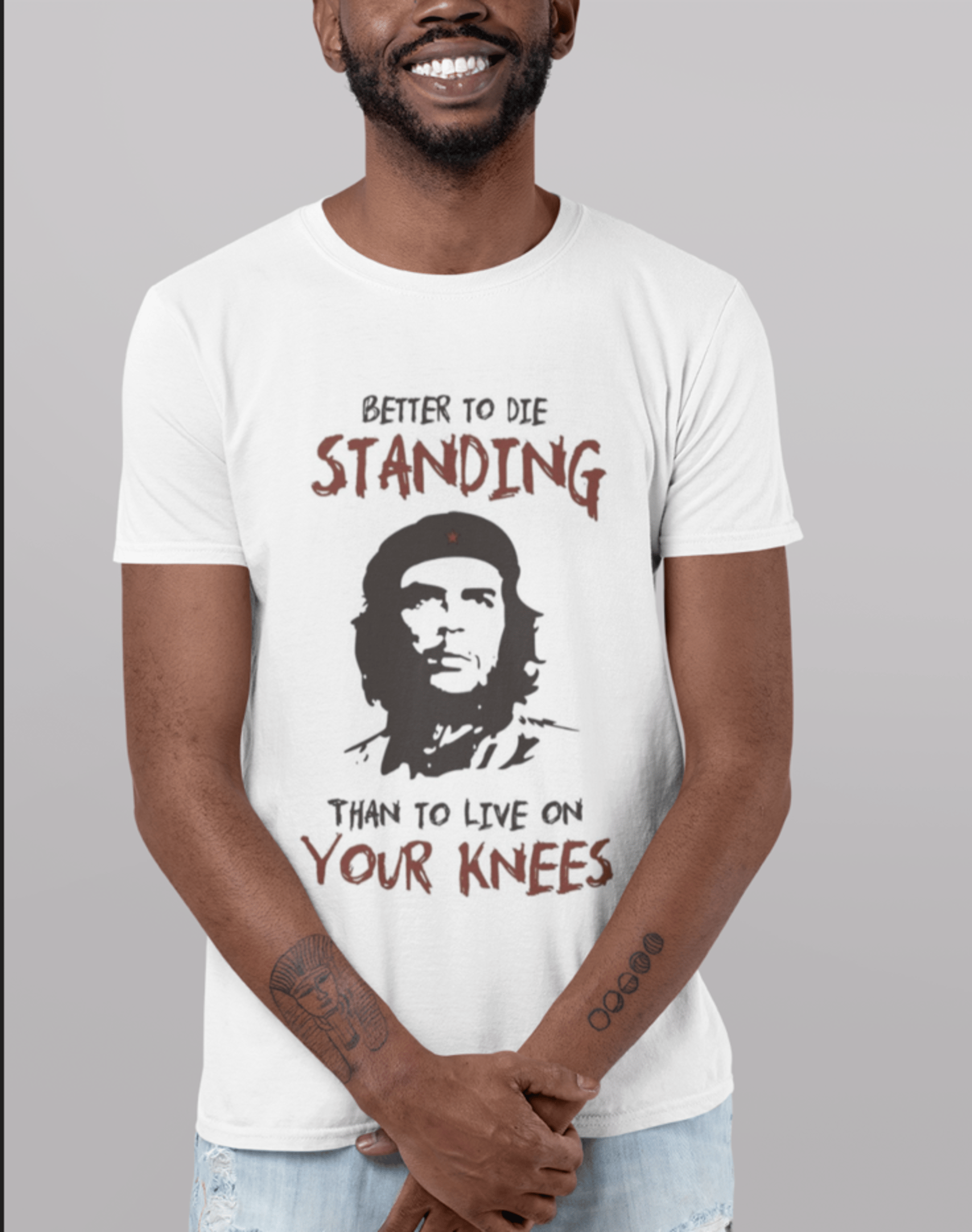 Inands | Che's Quote White T-Shirt undefined