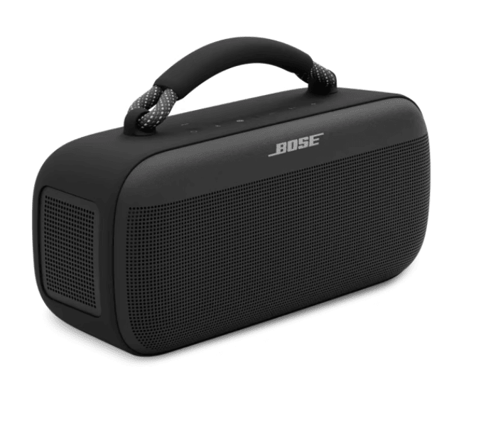Bose SoundLink Max Portable Bluetooth Speaker, IP67 Waterproof, 20-Hour Battery, Black 2