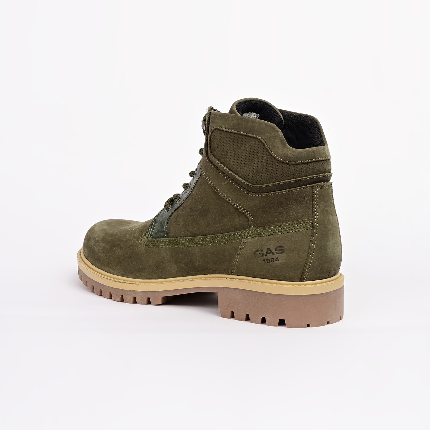 GAS | Men's Monolith 99 Olive Boots|5