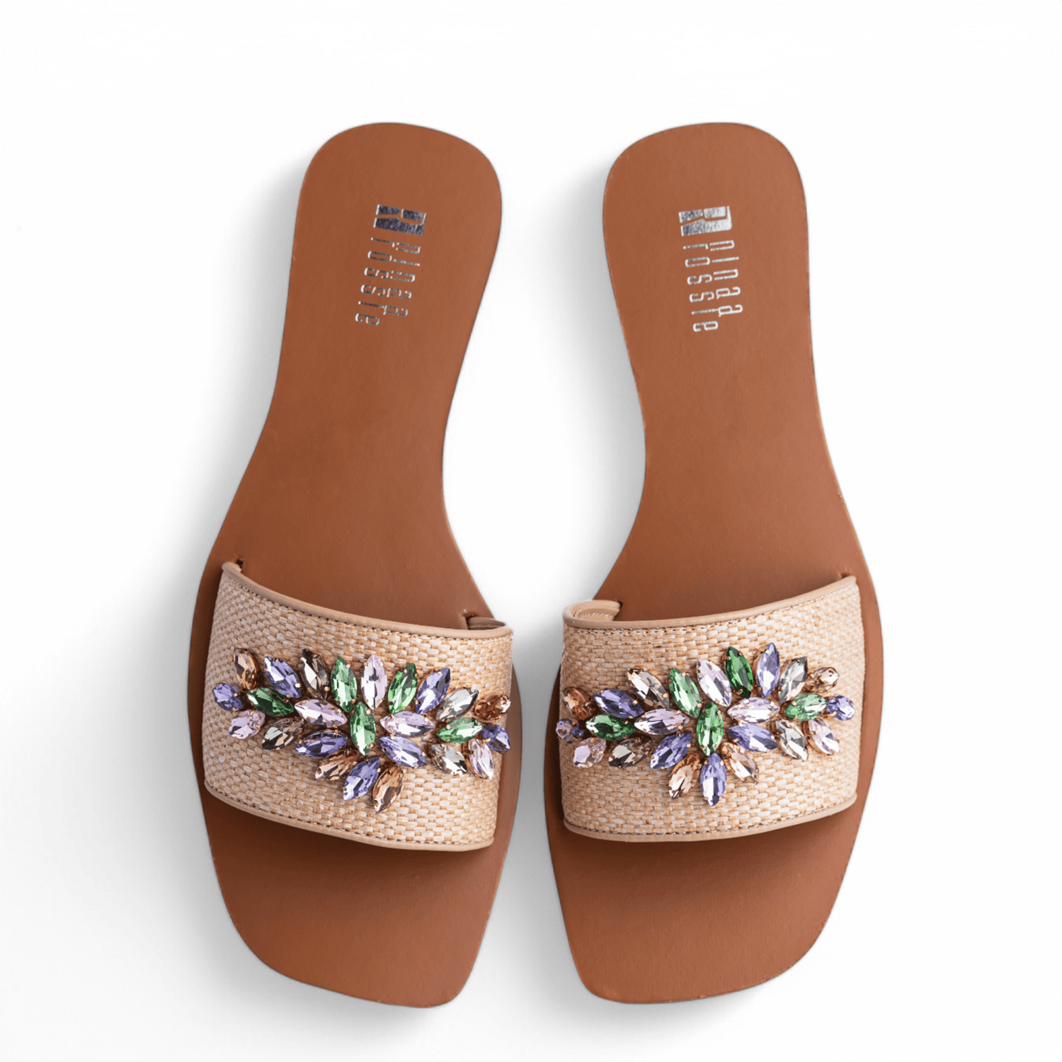 Women Beige After Party Slip-On Flats