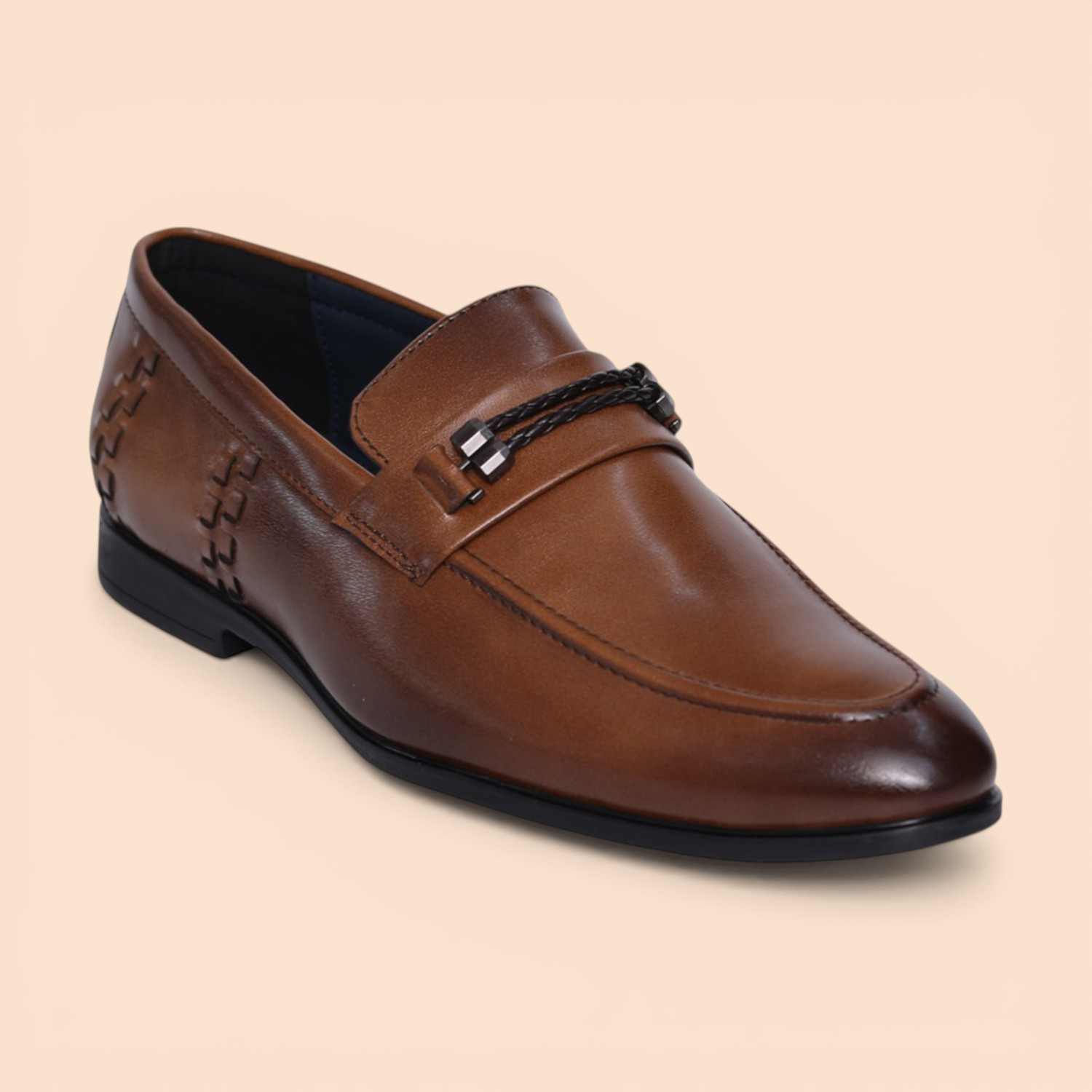 Tan Classic Leather Penny Loafer