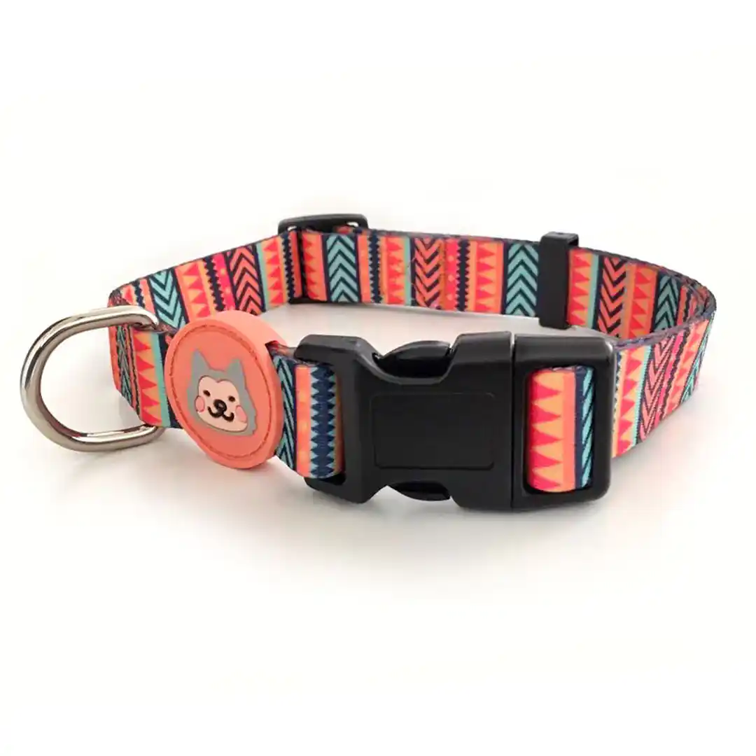 Dog-O-Bow Aztec Print Collar For Dogs
