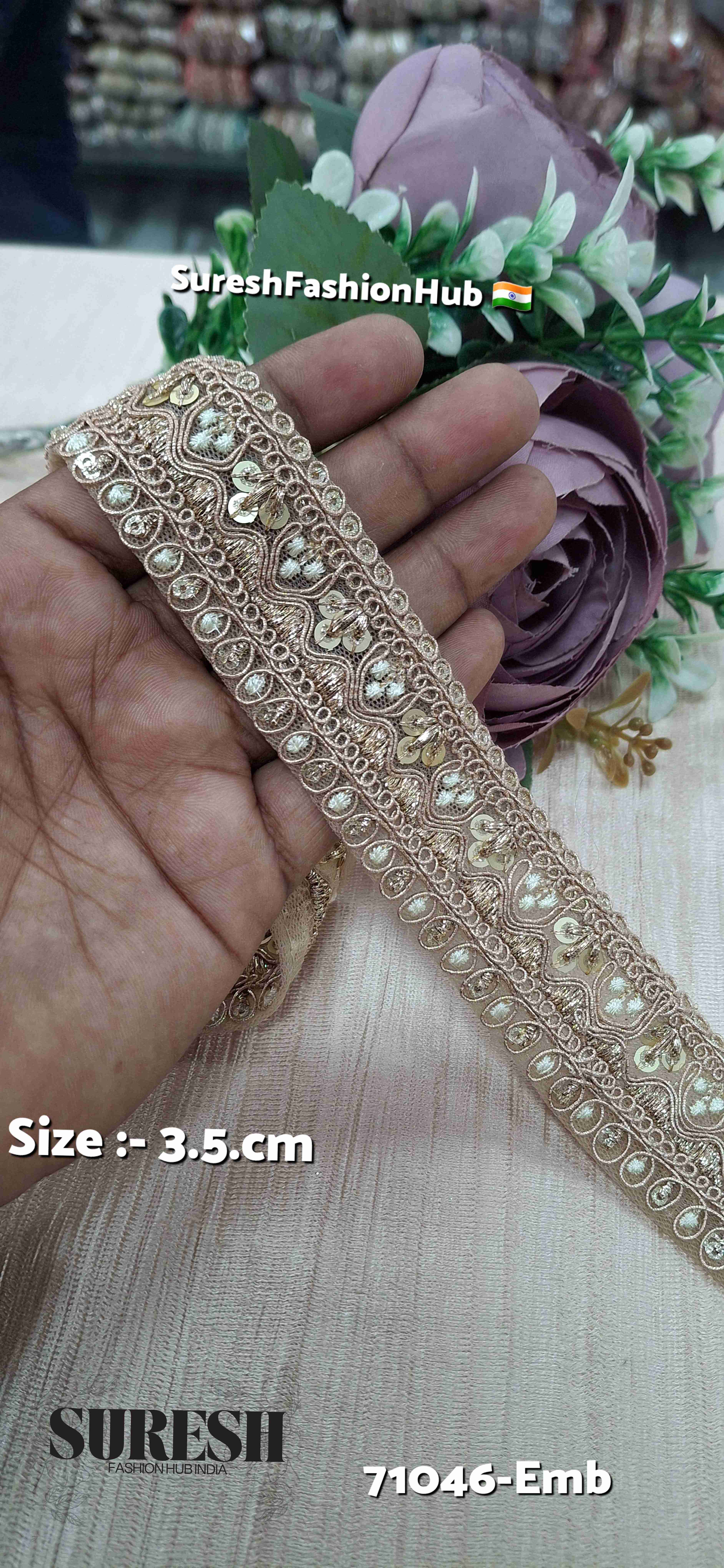 Radiance Embroidery Lace
