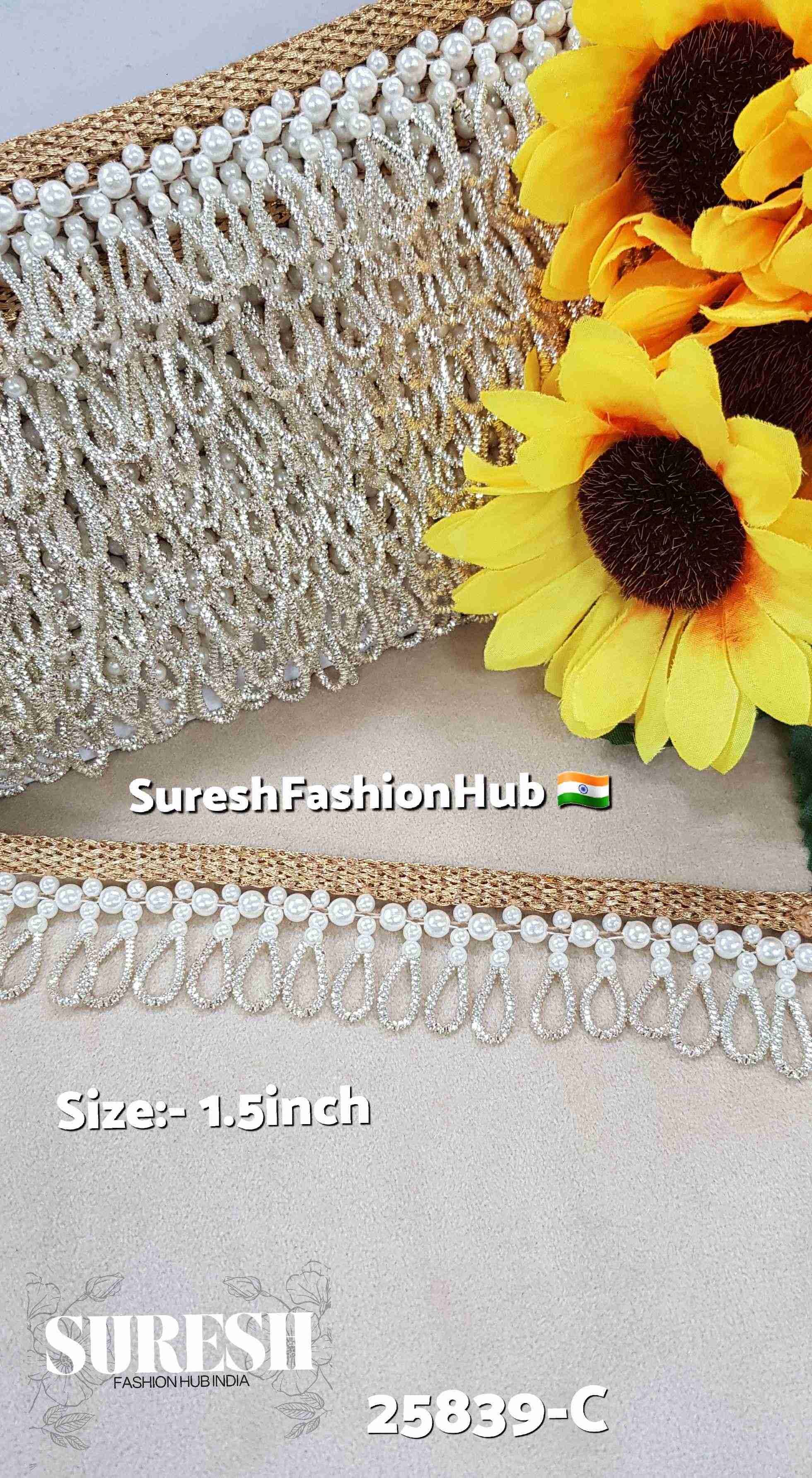 Water Hanging Scalloped Lace