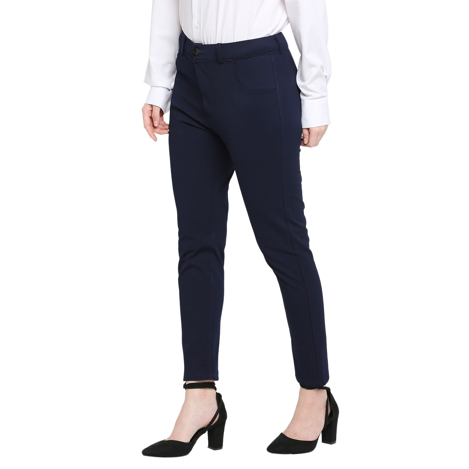Buy Van Heusen Women Lounge Pants (Black)-55303 | HARSHU FASHION