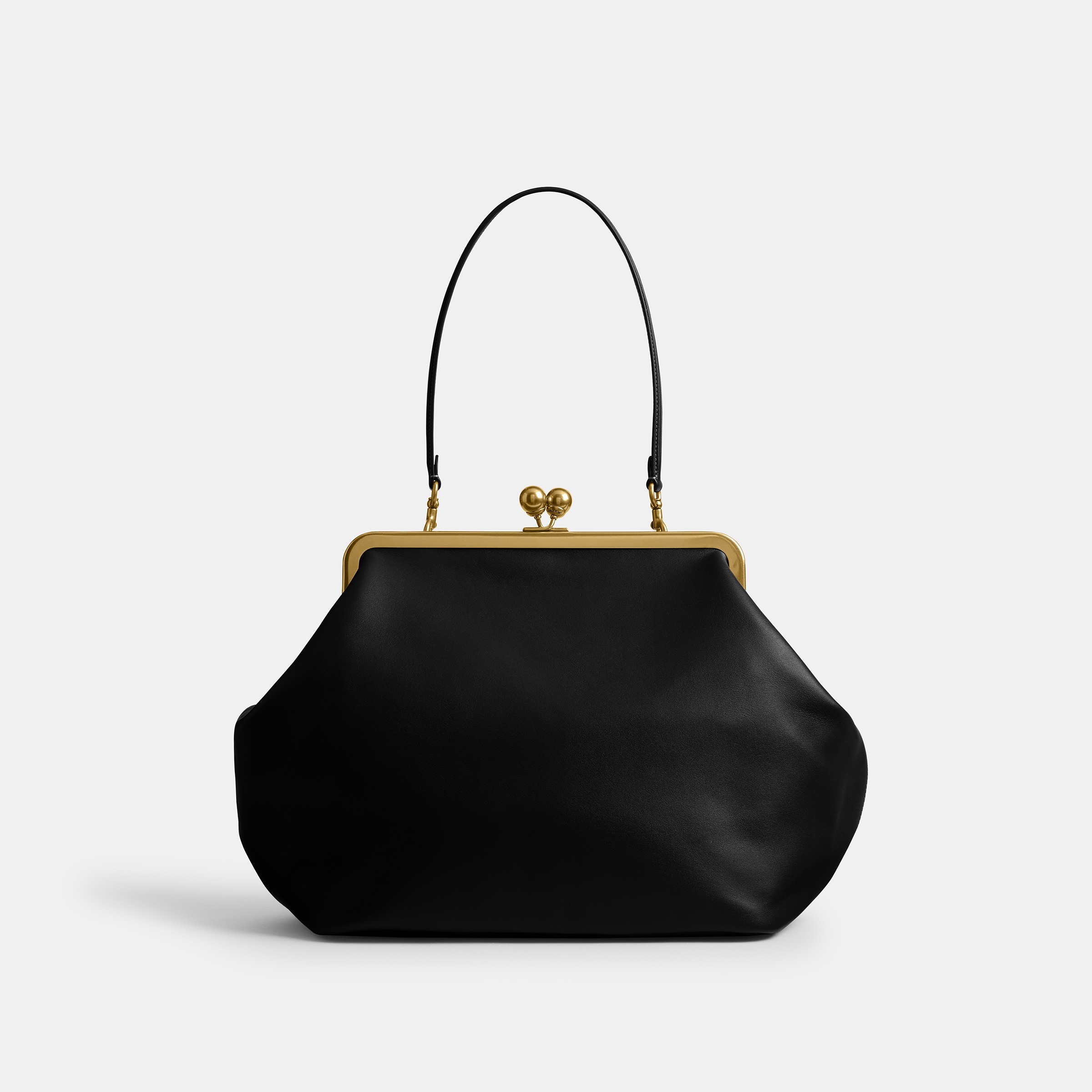 Large Kisslock Frame Bag