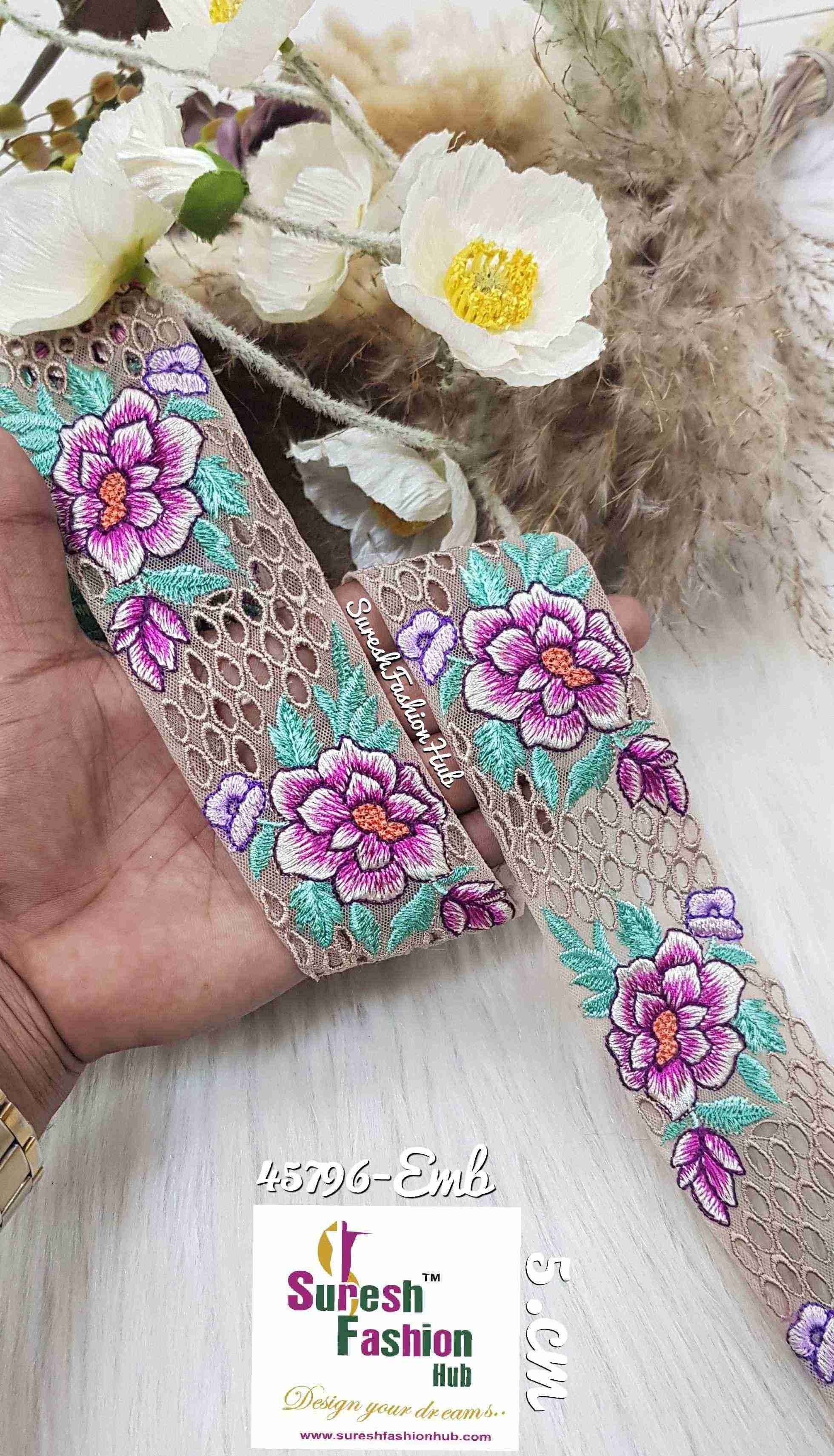 Majanta Elegance Cutwork Lace