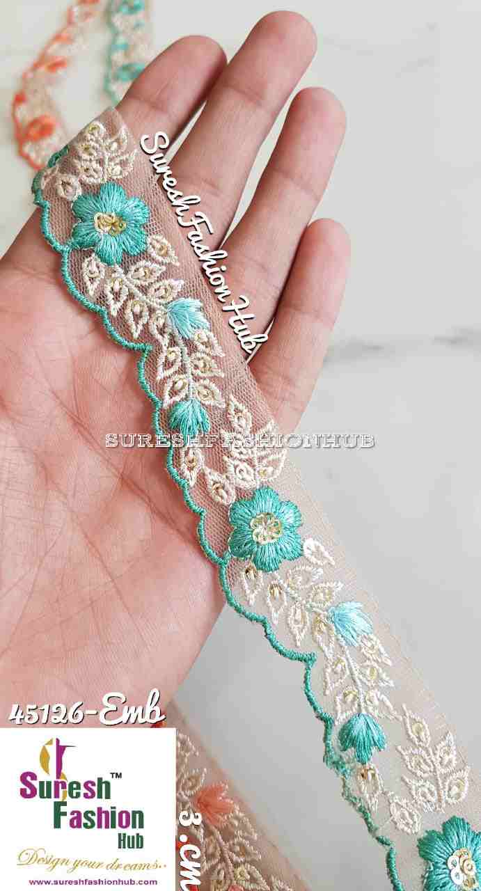 Indian Laces Embellishments Embroidery Saree Border Wholesale Silk Crafting Sewing Decorative Designer Ribbons #Blackborder  #Fancylaces #Decorativetrims #Embroideredborder #Sewingtrims #テープ #minne #lndianlaces #Sareeborder #アニー都城 #pasamanerías #pasamaneriasbordadas #Embellishments #可愛いマスク #Embroiderytrimmings #アクセサリー